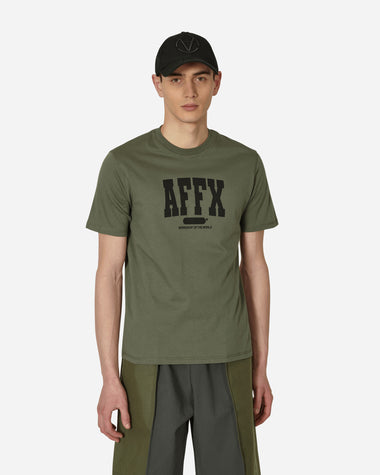 AFFXWRKS Varsity T-Shirt Soft Green T-Shirts Shortsleeve SS23T05 SOFTGREEN