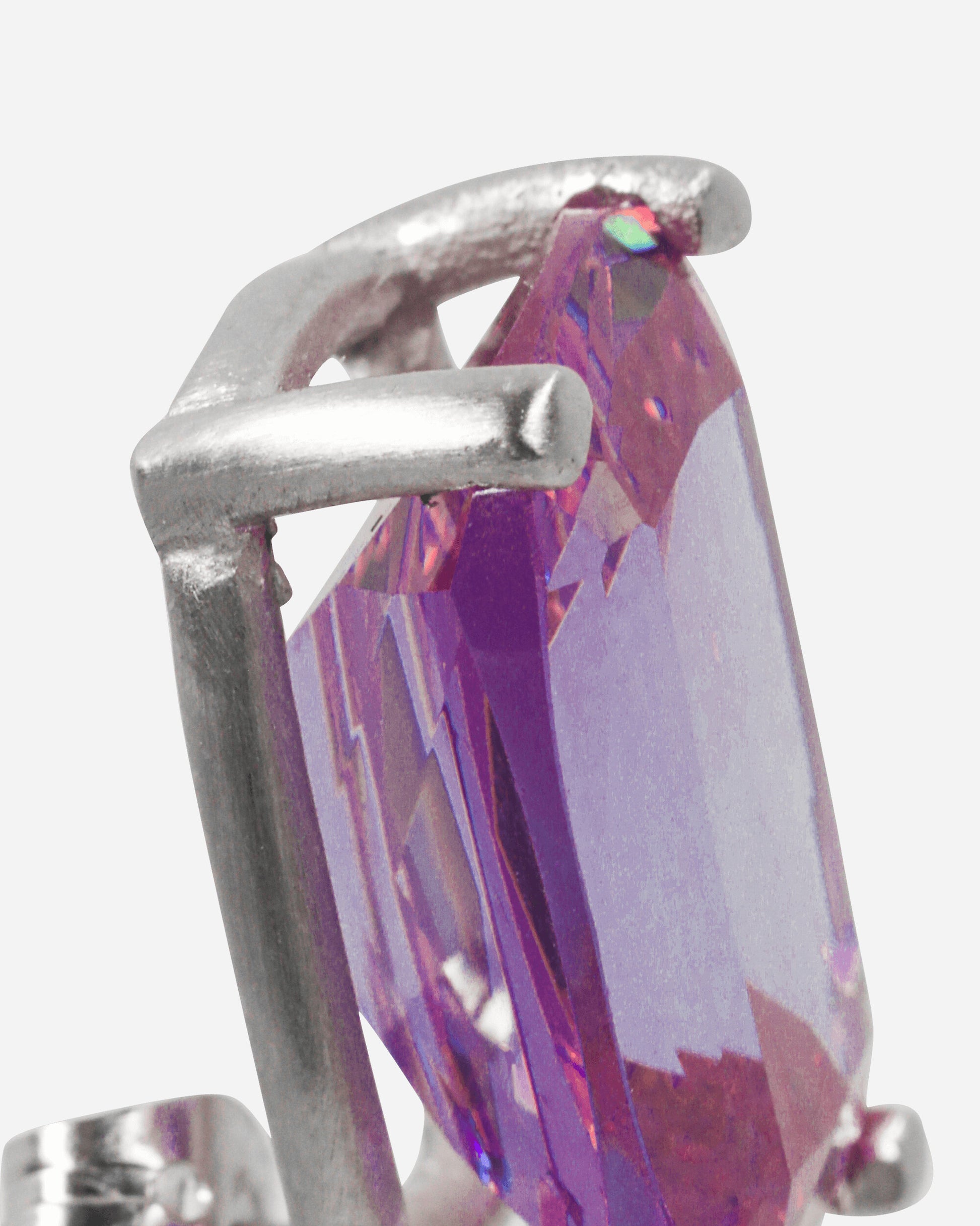 Abra Wmns Abra Earing Silver Purple Jewellery Earrings AAE16 10
