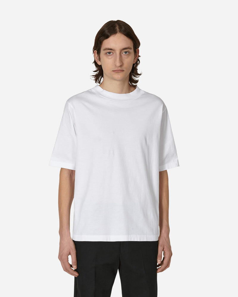 Mock Neck T-Shirt White