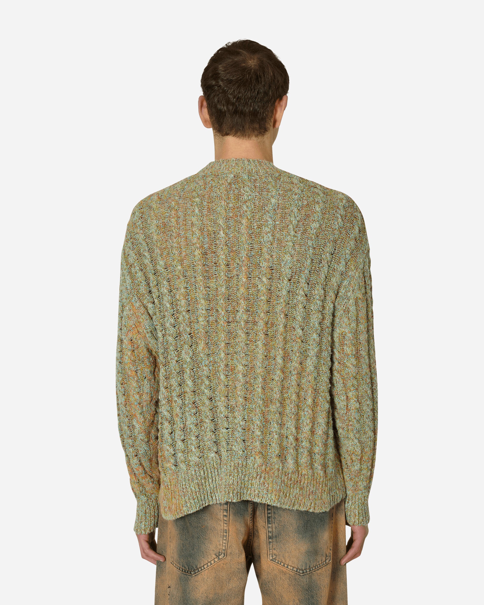 Acne Studios Fn-Mn-Knit000395 Mint Green Knitwears Sweaters B60254- AB9
