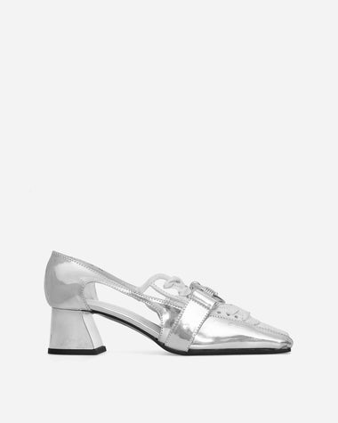 Ancuta Sarca Wmns Olga Loafer White/Chrome Classic Shoes Loafers AW23AS O1