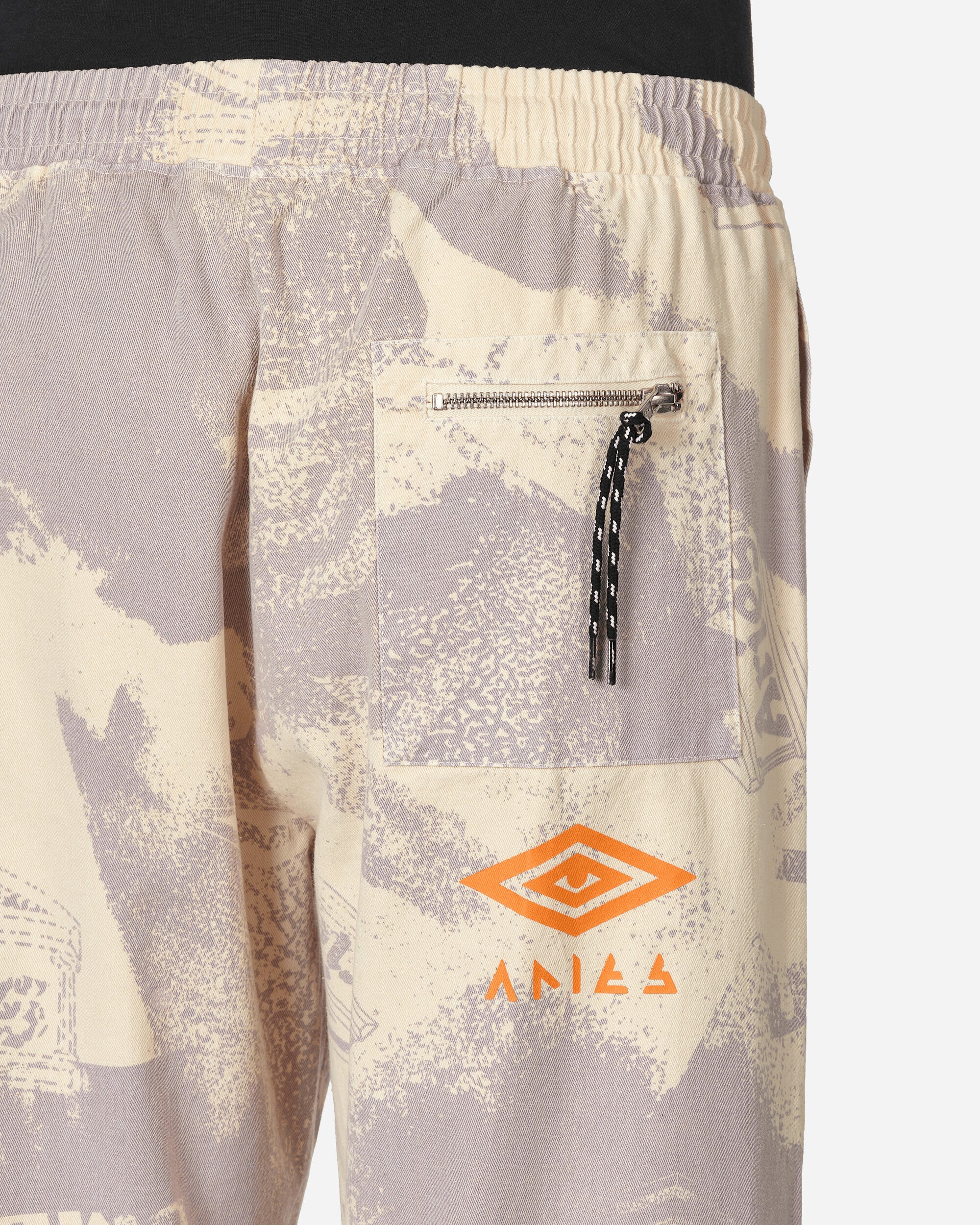 Aries Pro 64 Pants Beige Lilac Pants Trousers UBAR31001 BegLil