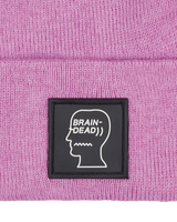 Brain Dead Logo Head Lavender Hats Beanies BDF21H04001918 PR07