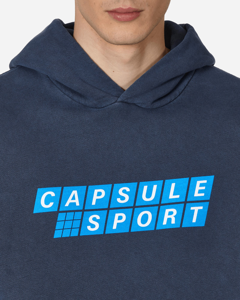 Capsule Capsule Sport Hoodie Vintage Navy Blue Sweatshirts Hoodies CAPSPORTHOODIE BLUE