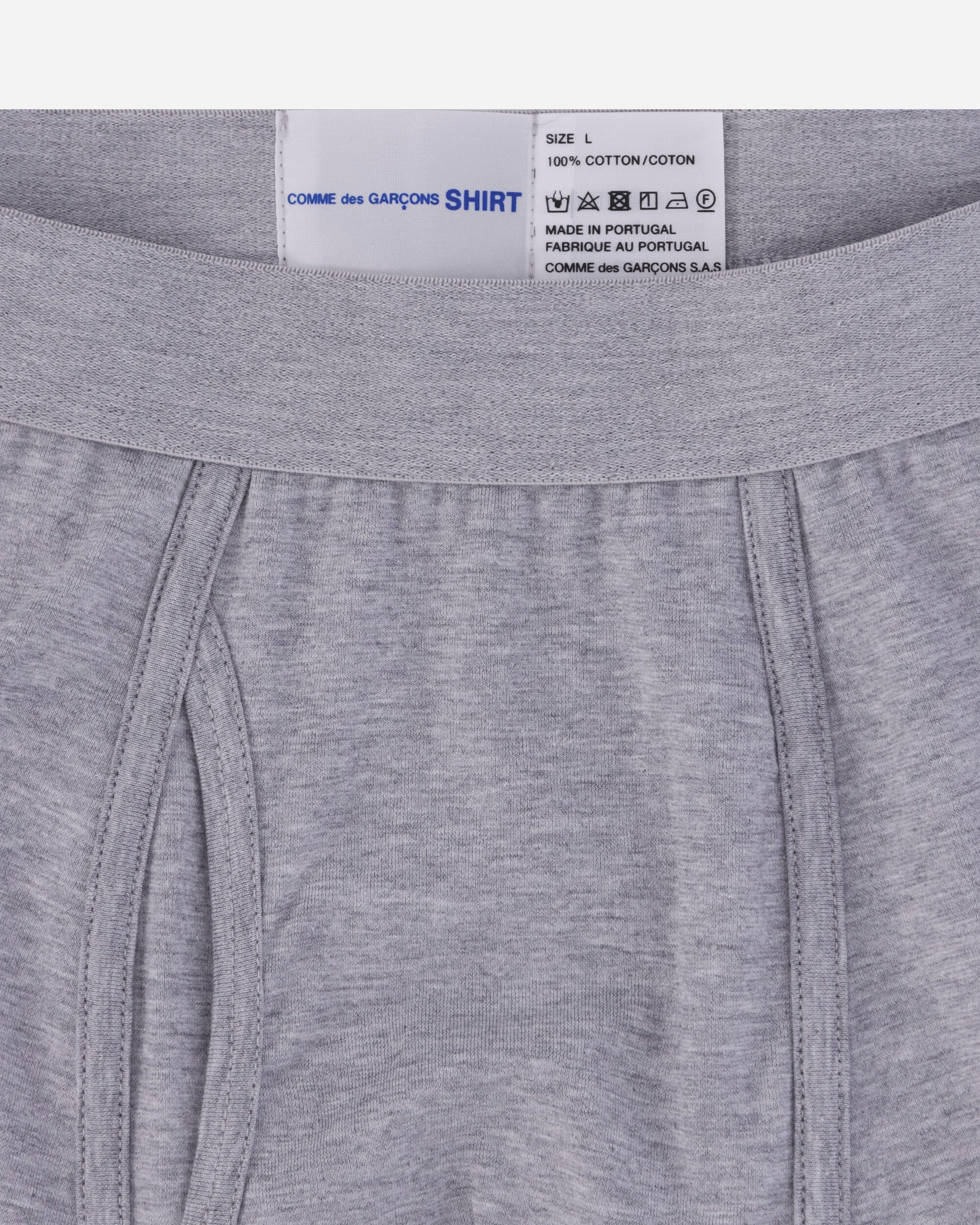 Comme Des Garçons Shirt Cdg Forever Boxer Grey Underwear Boxers FZ-T913-PER 3