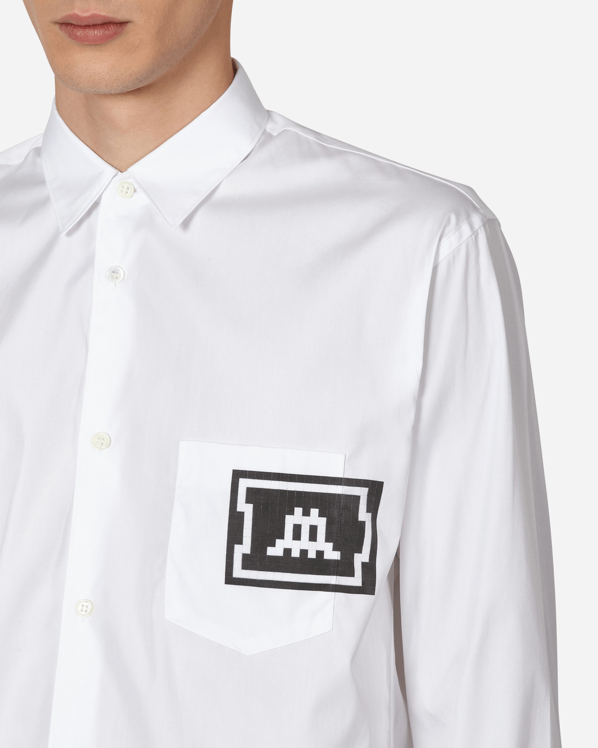 Comme Des Garçons Shirt Mens Shirt Woven White Shirts Longsleeve FJ-B032-W22 1