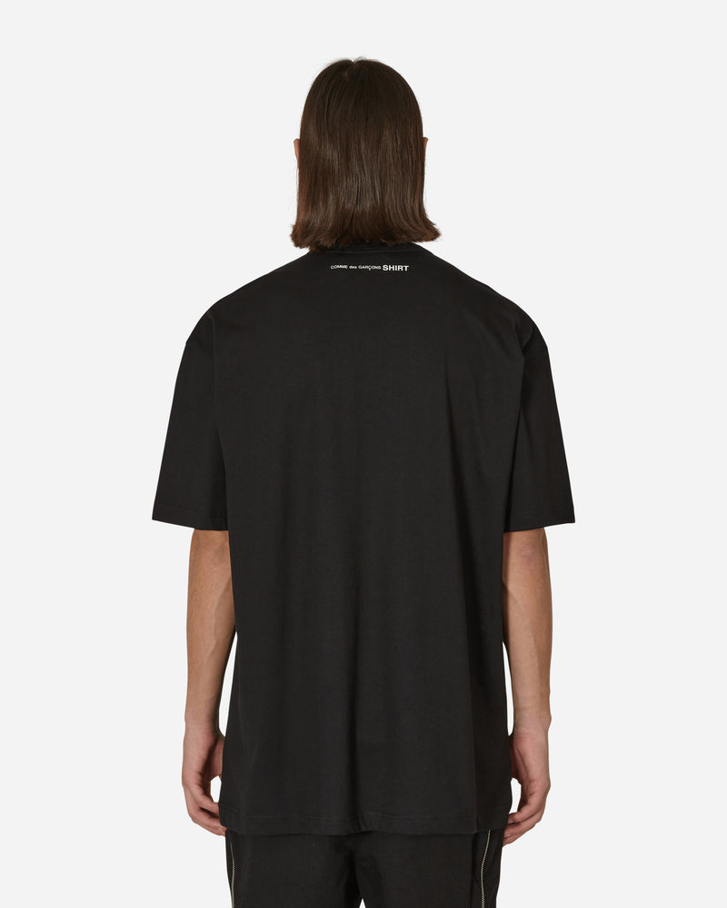 Comme Des Garçons Shirt T-Shirt Black T-Shirts Shortsleeve FK-T015-S23 1