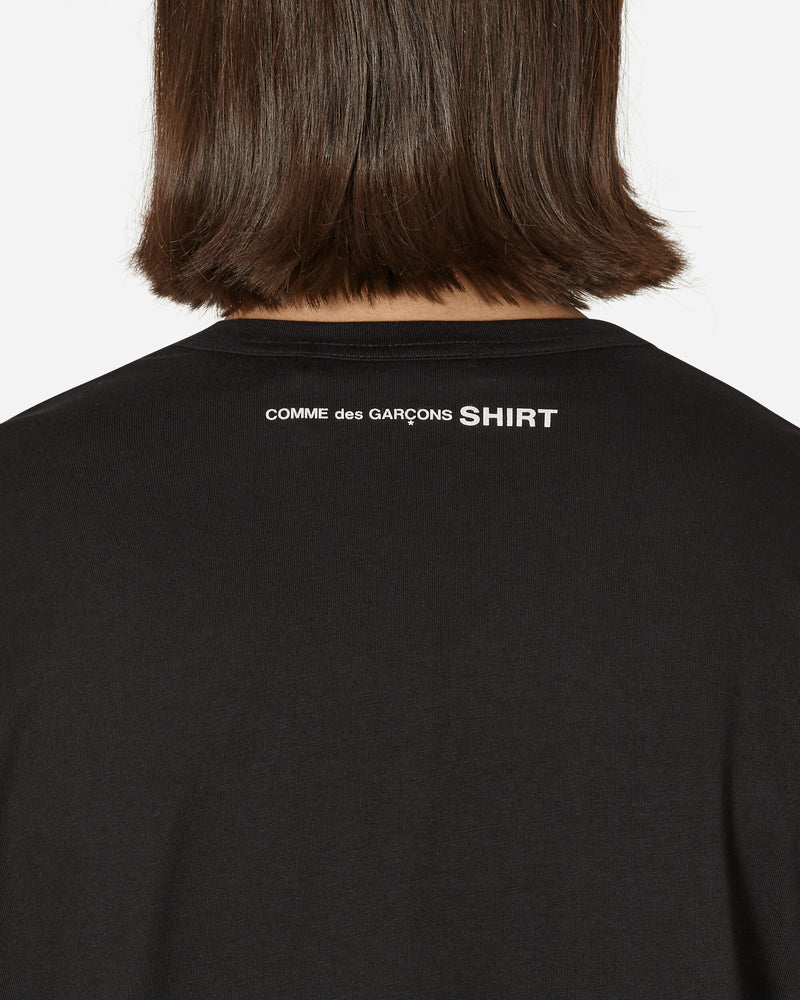 Comme Des Garçons Shirt T-Shirt Black T-Shirts Shortsleeve FK-T015-S23 1