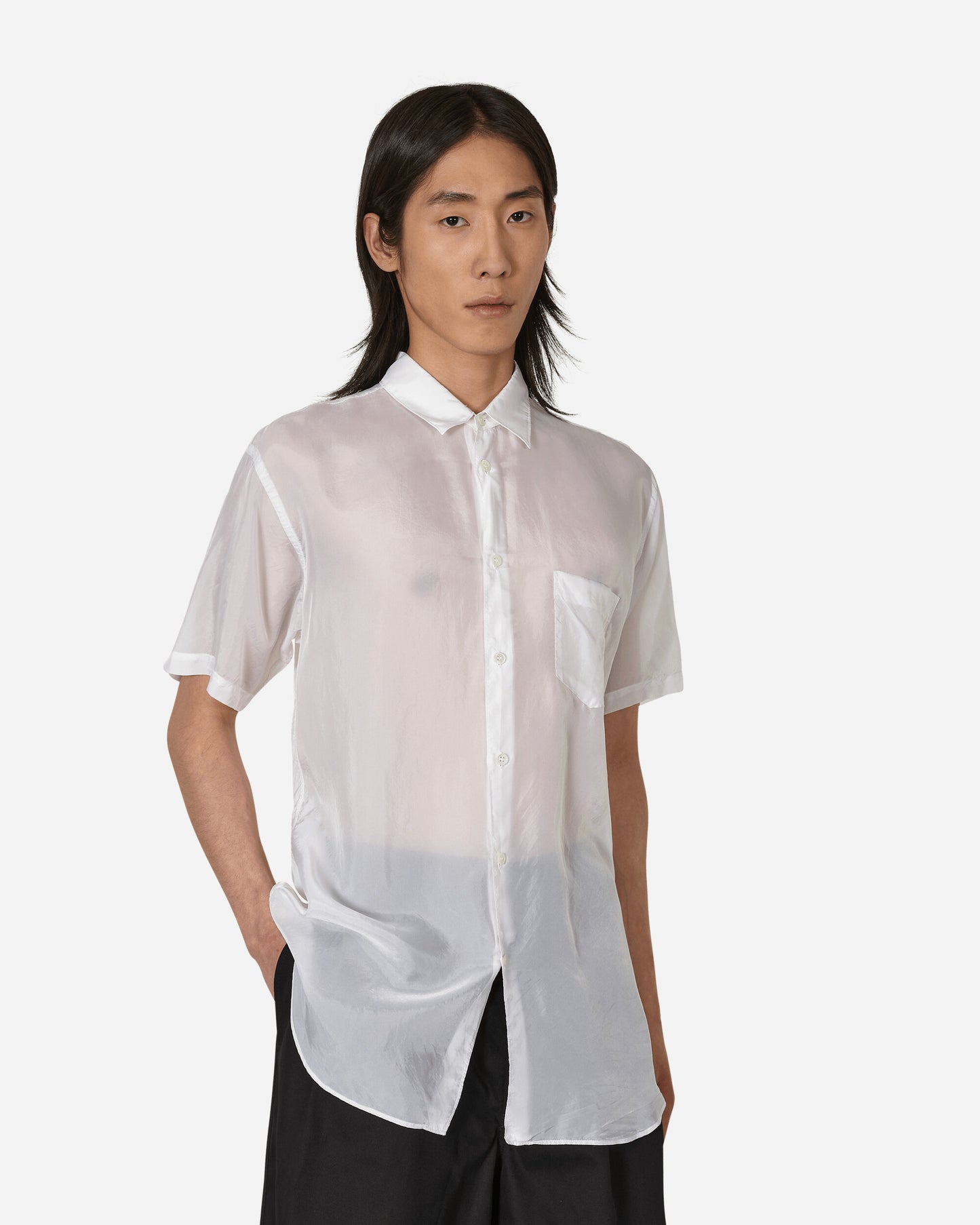 Comme Des Garçons Shirt Shirt White Shirts Shortsleeve Shirt FK-B052-S23 3