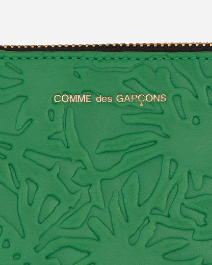 Comme Des Garçons Wallet Embossed Forest Wallet Green Wallets and Cardholders Wallets SA8100EF 2