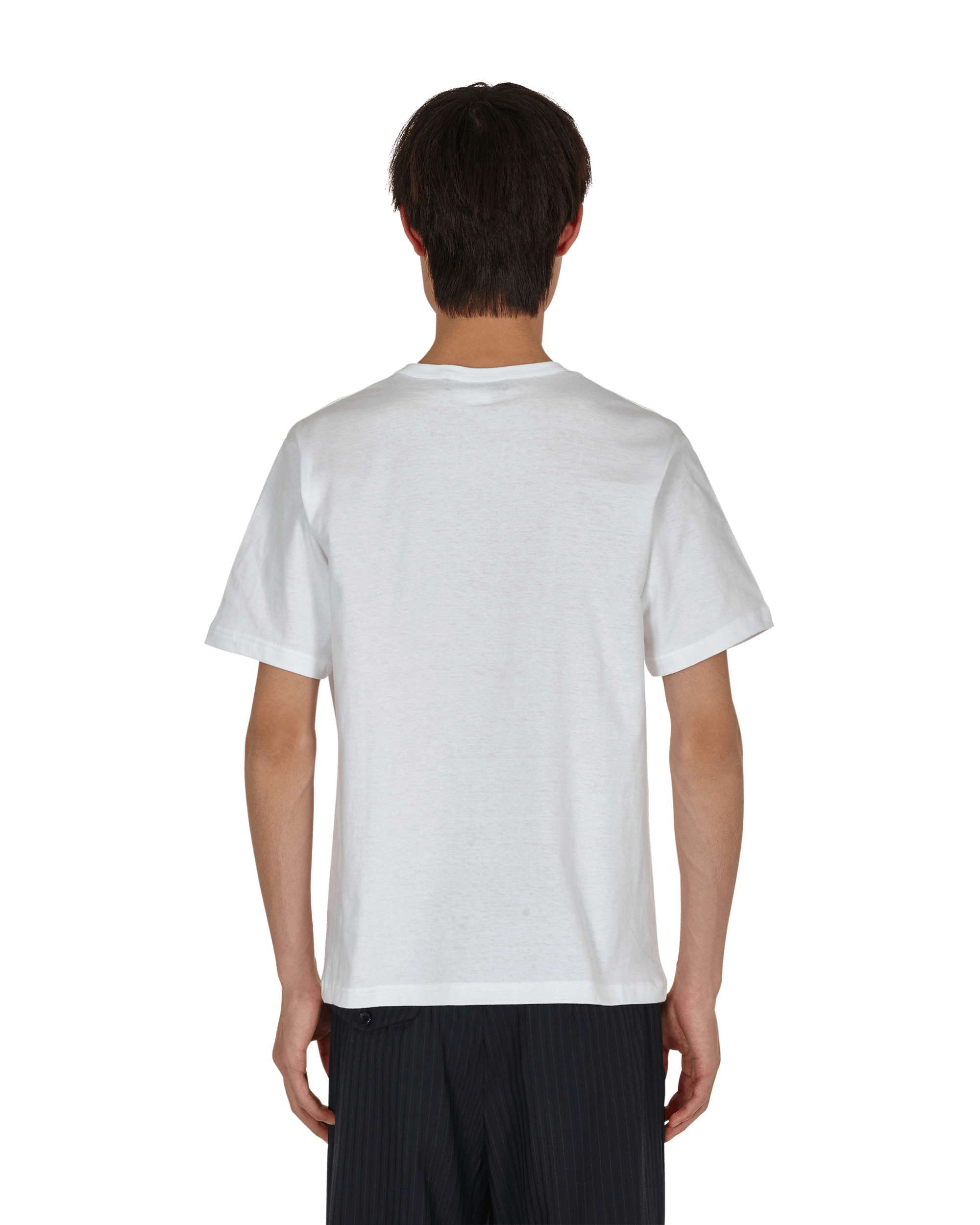 Comme Des Garcons Black T-Shirt White T-Shirts Shortsleeve 1H-T103-W21 1