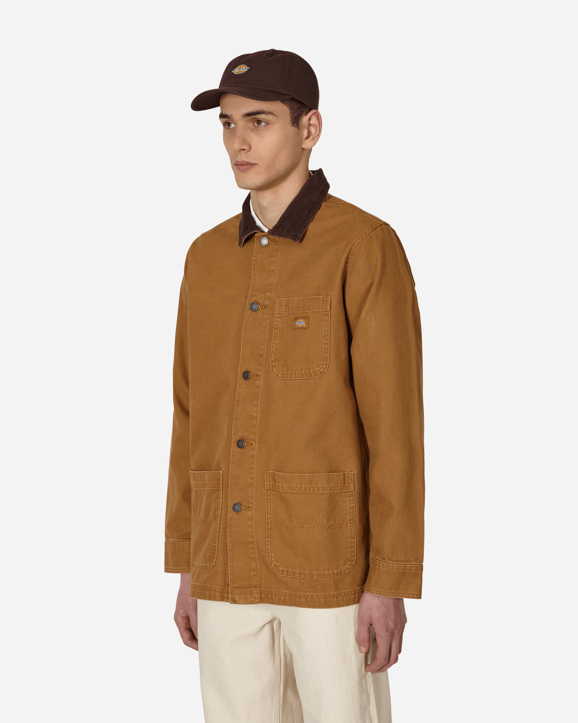 Dickies Dickies Duck Canvas Unlined Chore Coat Sw Brown Duck Coats and Jackets Jackets DK0A4XMJ C411