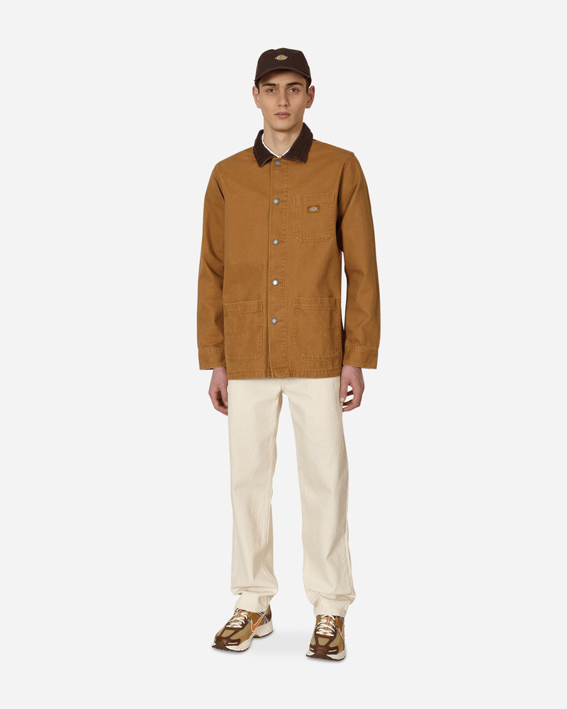 Dickies Dickies Duck Canvas Unlined Chore Coat Sw Brown Duck Coats and Jackets Jackets DK0A4XMJ C411