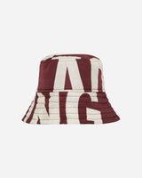 Dries Van Noten Gilly Bucket Hat Burgundy Hats Bucket 231-029500-6096 358