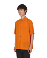 Dries Van Noten Clasen Emb 4122 Orange  Shirts Longsleeve 020739-4122 353