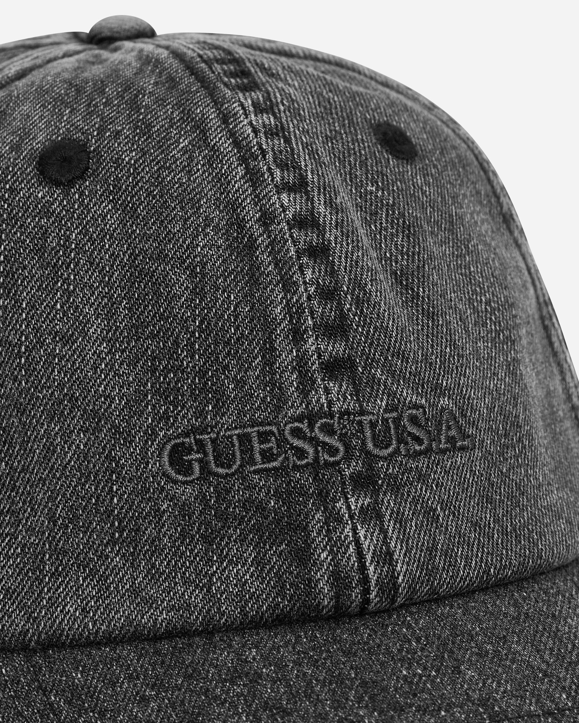 Guess USA Gusa Washed Denim Dad Hat Denim Grey Hats Caps M3GZ17D50J0 DEGY