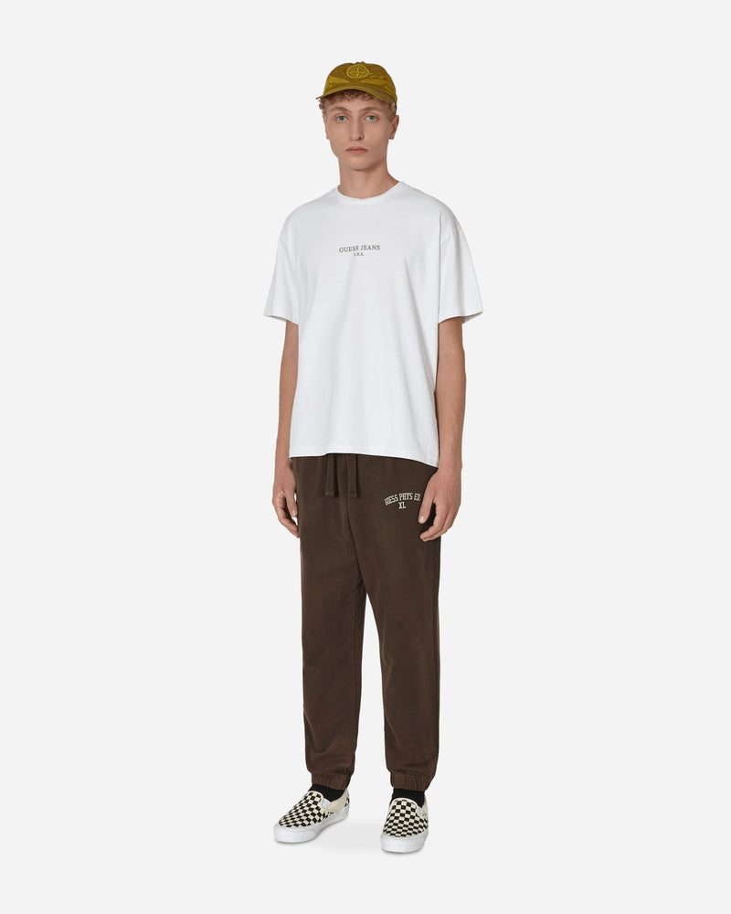 Washed Terry Sweatpants Brown