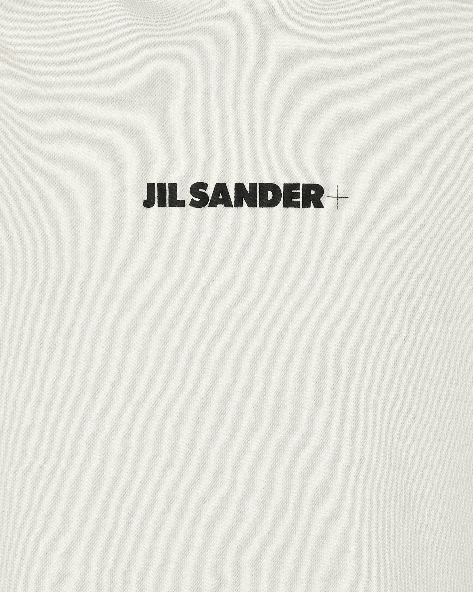 Jil Sander Logo Hoody Natural Sweatshirts Hoodies J47GU0002  102