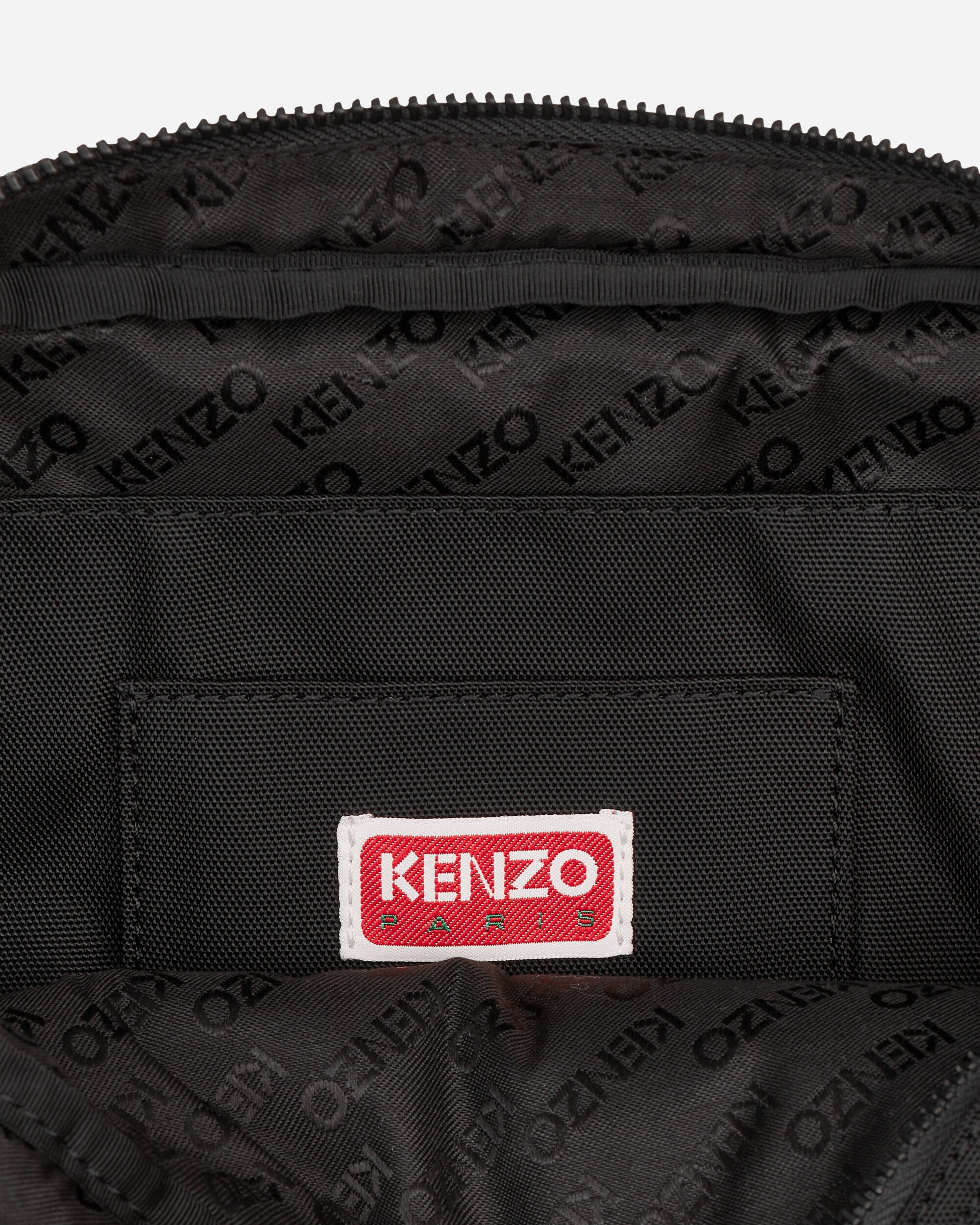 Kenzo Paris Belt Bag Black Bags and Backpacks Waistbags FD55SA467F26 99