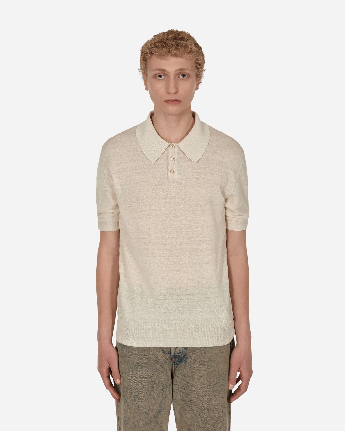 Maison Margiela Polo Shirt Off White T-Shirts Polo S50GL0040S17990 102F