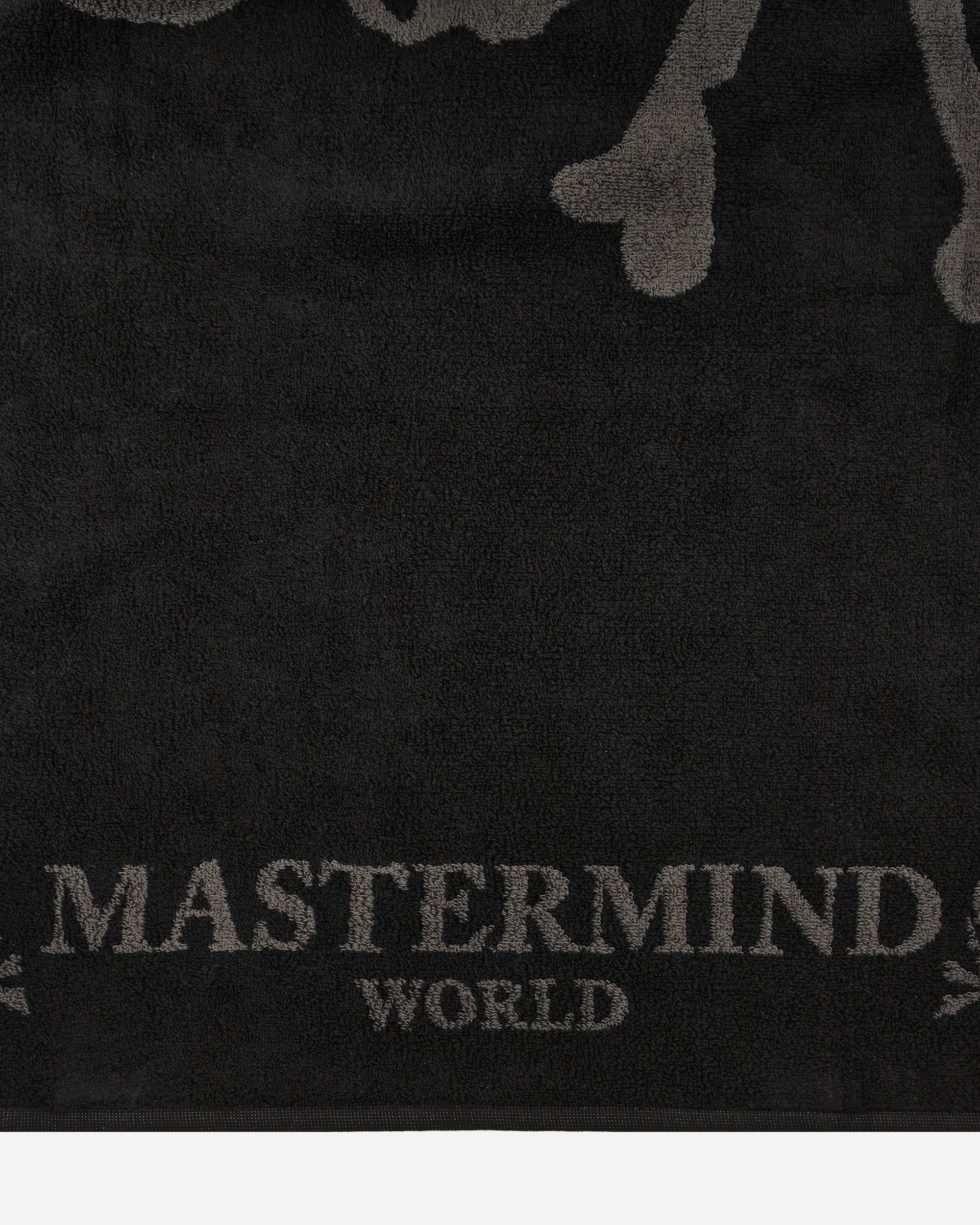 Mastermind World Towel Set Black Gray Homeware Bathtowels MW22S08-TO001 BLACK GRAY
