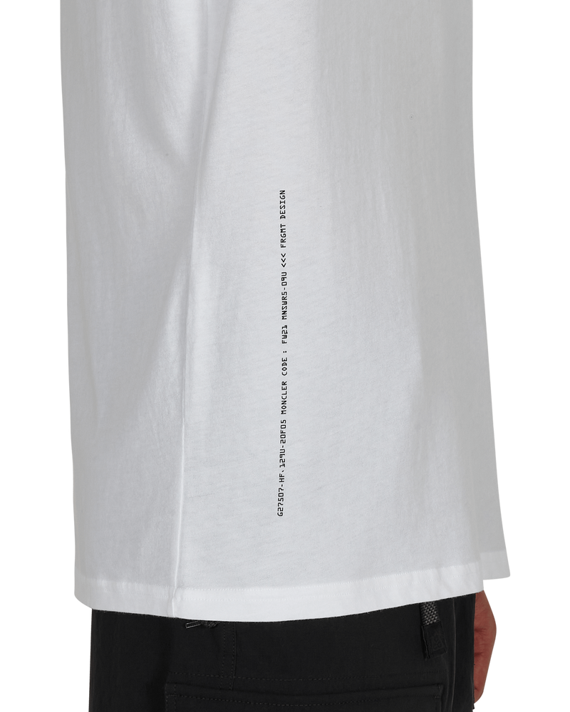 Moncler Genius Fragment T-Shirt White T-Shirts Shortsleeve G209U8C00008 001