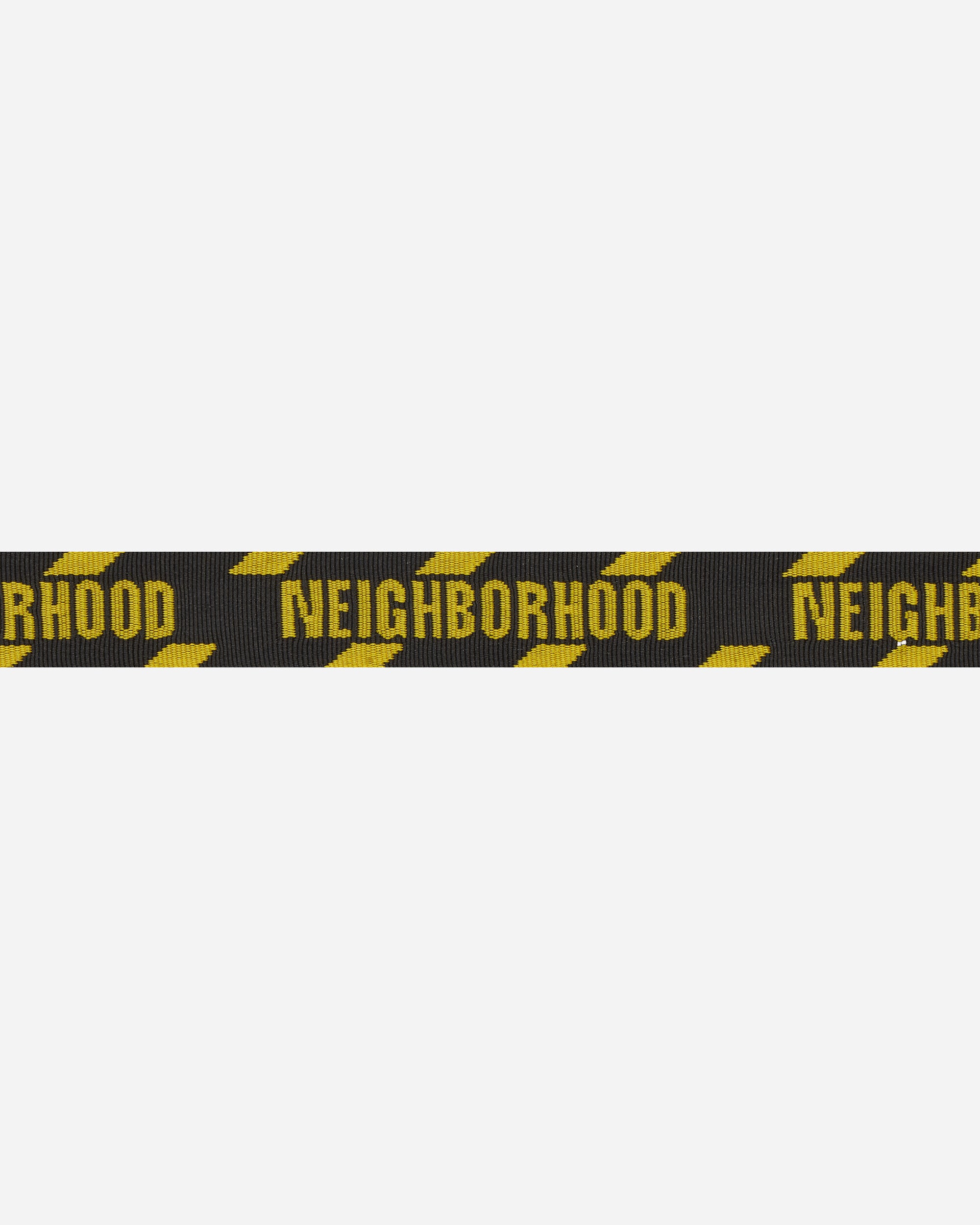 Neighborhood Jacquard Belt Yellow Belts Belt 231MYNH-AC01 YE