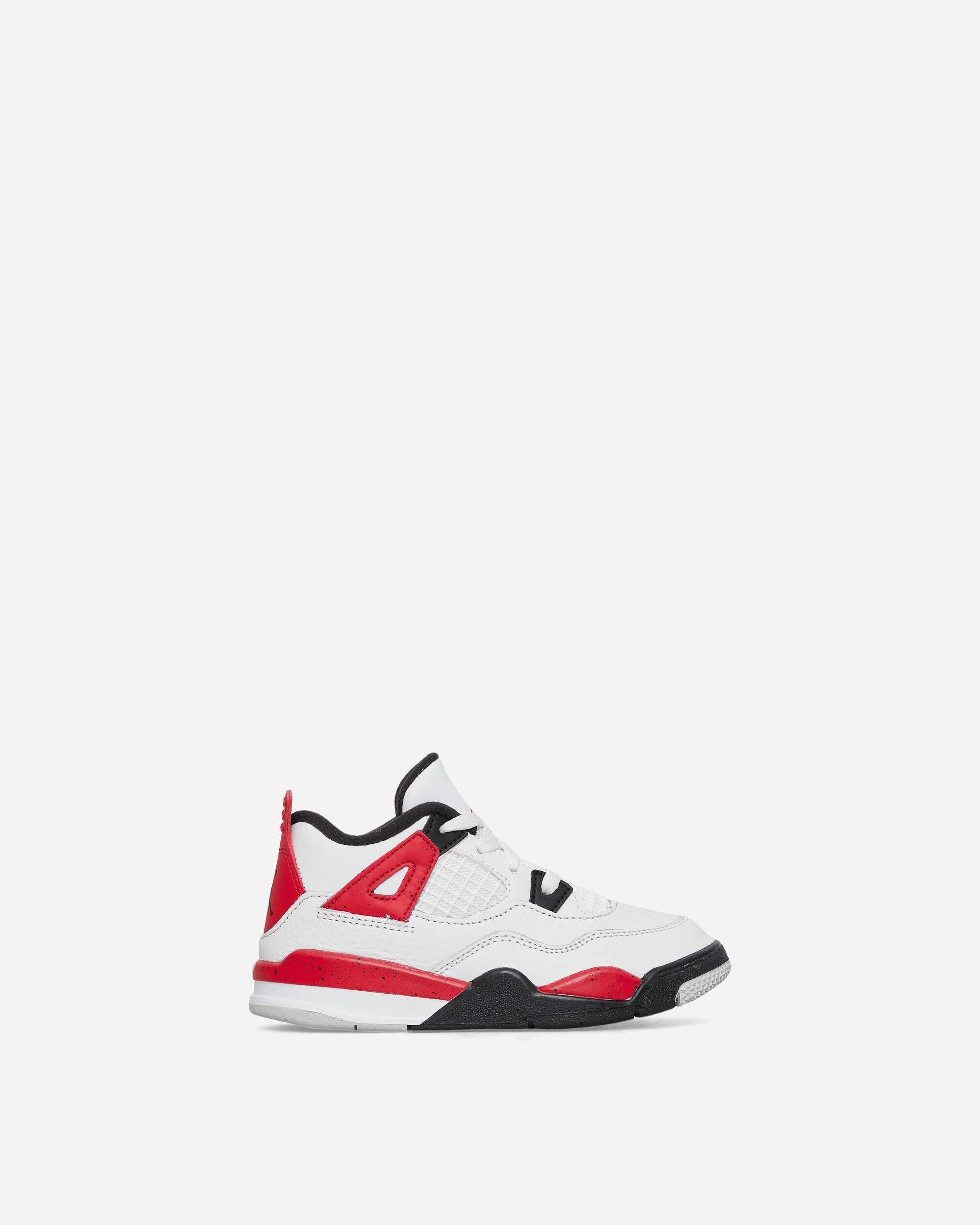 Air Jordan 4 Retro (TD) Sneakers White / Fire Red