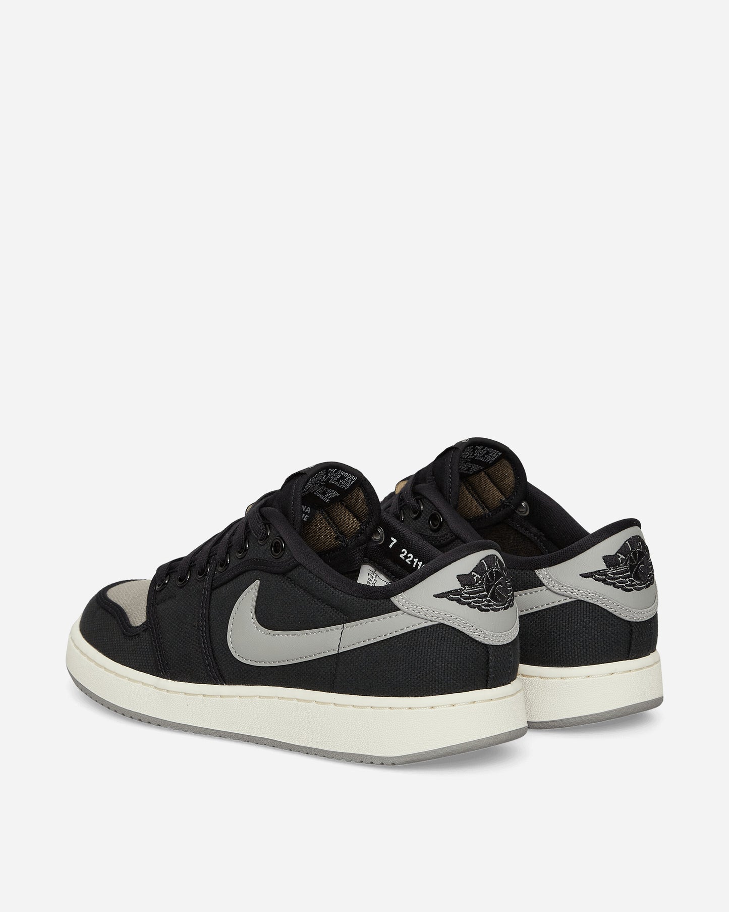 Nike Jordan Ajko 1 Low Black/Medium Grey-Sail Sneakers Low DX4981-002