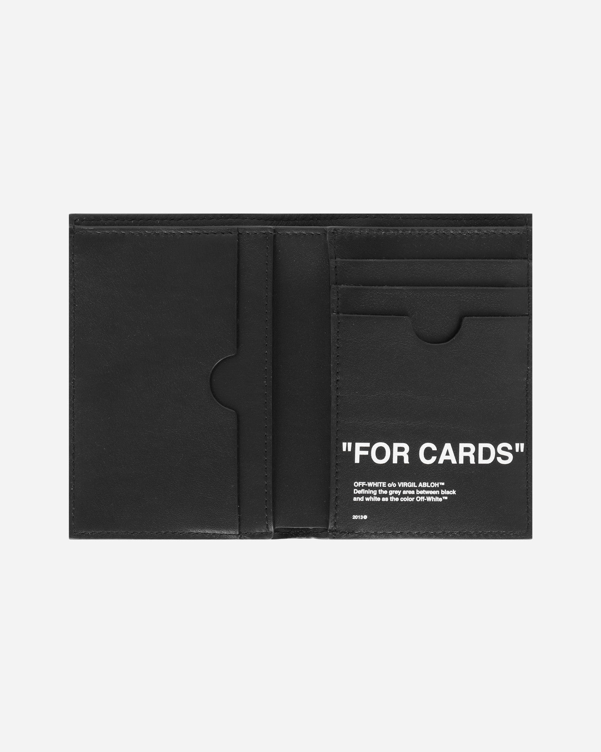Off-White Quote Organizer Black/White Bags and Backpacks Pouches OMND032C99LEA001 1001