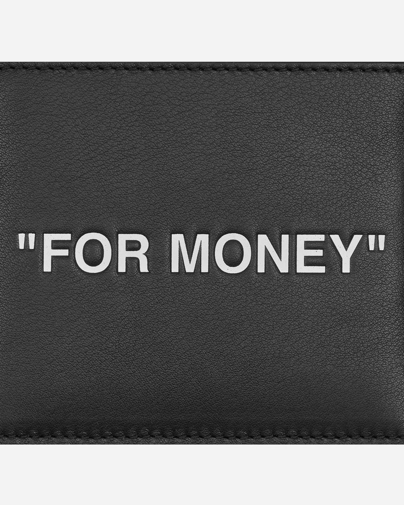 Off-White Quote Bi-Fold Wallet Black/White Wallets and Cardholders Wallets OMNC047C99LEA001 1001
