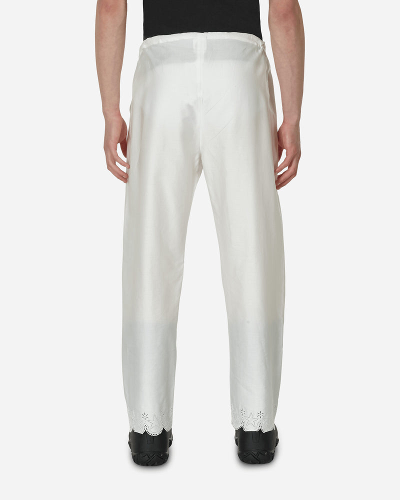 Sky High Farm Unisex Silk Pantalette Woven White Pants Trousers SHF03P107 1