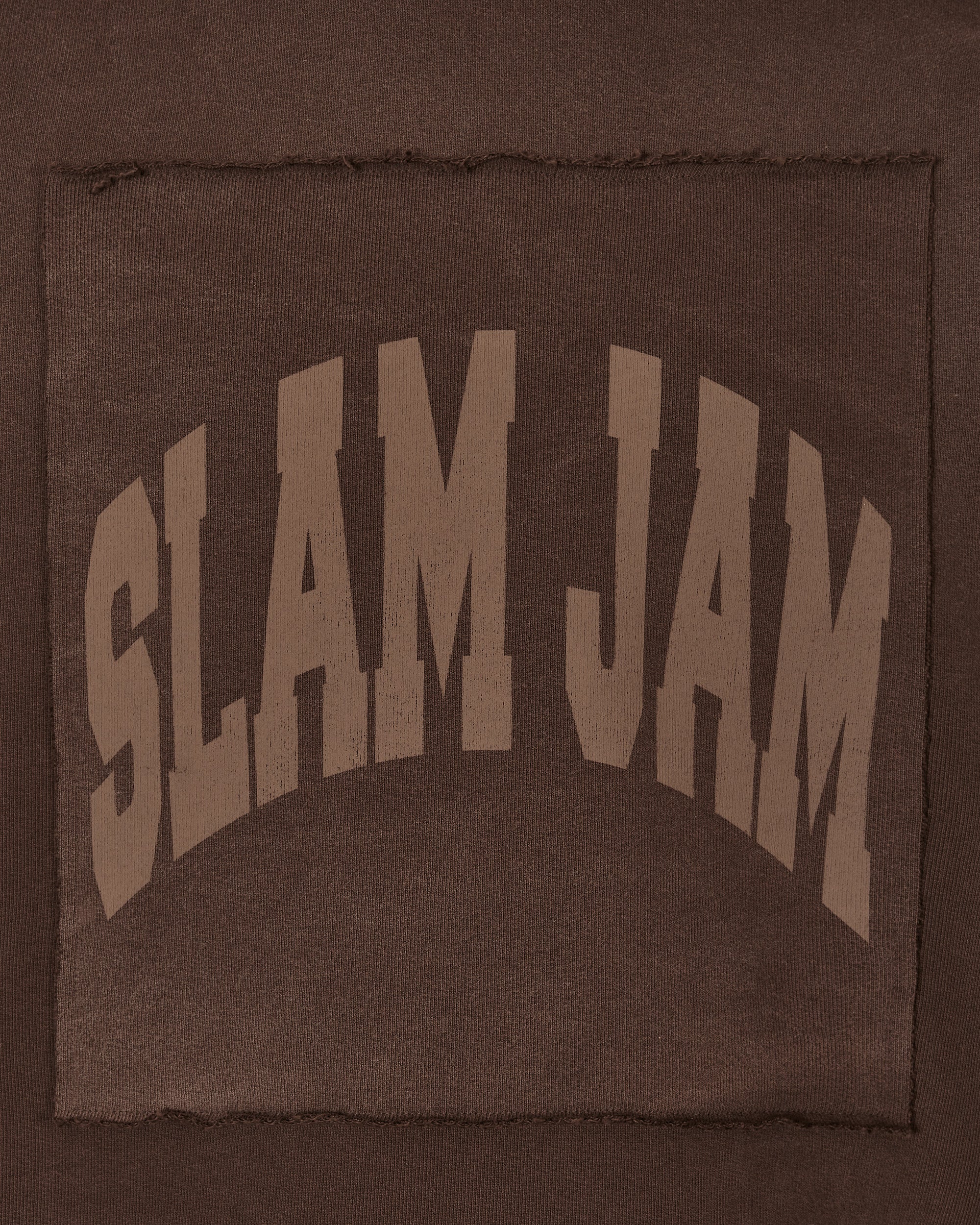 Slam Jam Boxy Crewneck Brown Sweatshirts Crewneck SBM0018FA10 BRW0001