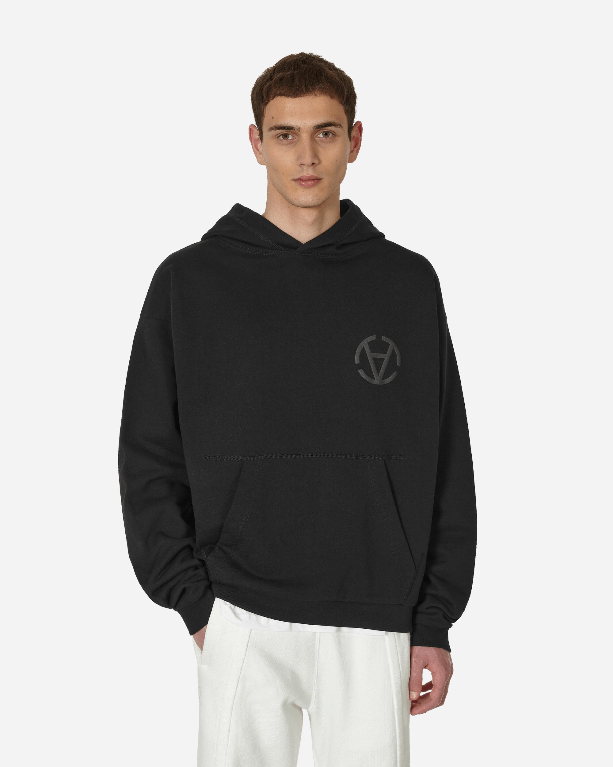 Graphic Hooded Sweatshirt Black