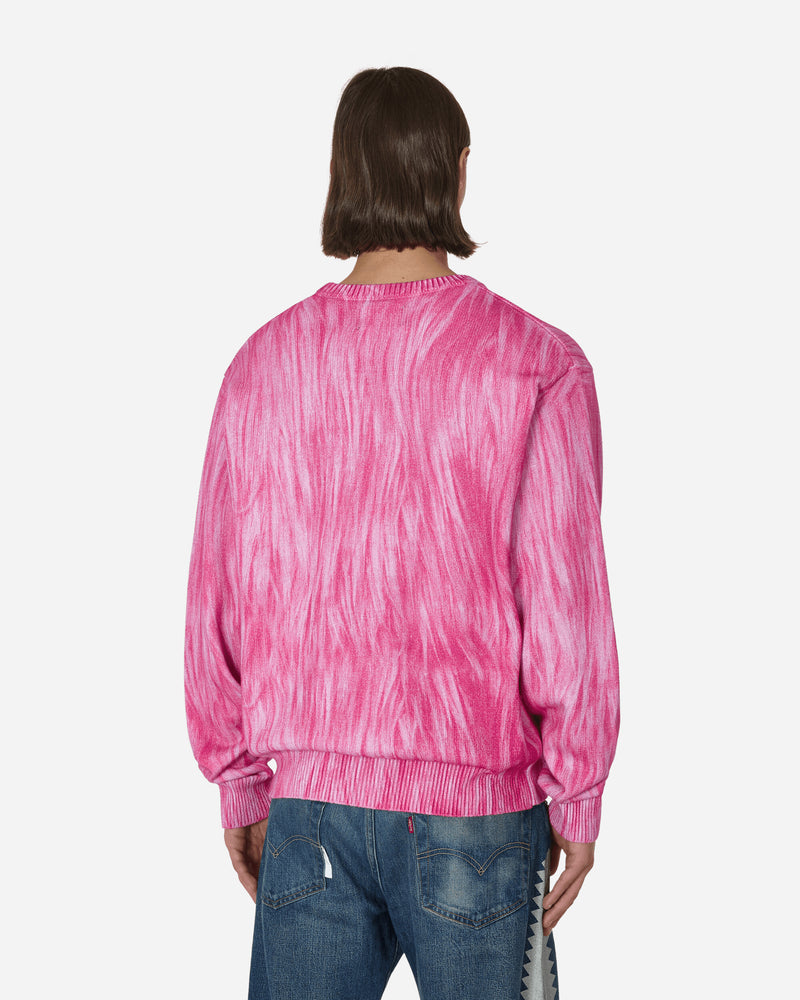 Stüssy Printed Fur Sweater Pink Knitwears Sweaters 117171 PINK