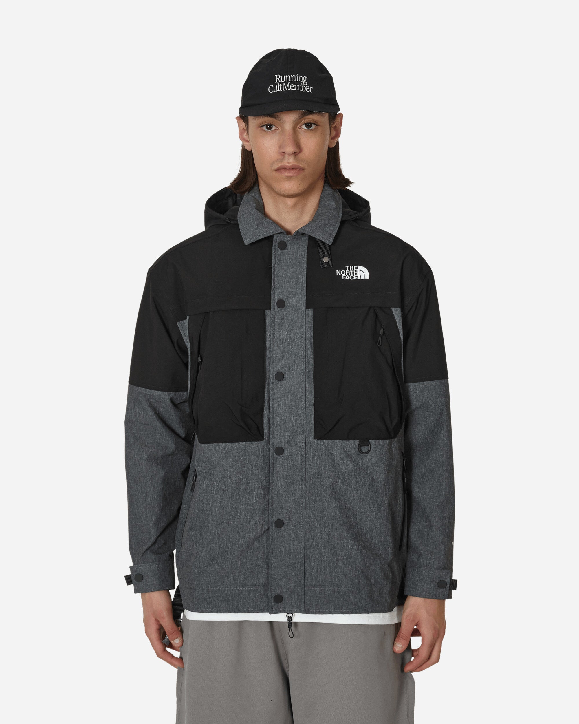 The North Face Fabric Mix Shirt Jacket - Ap Tnf Black Coats and Jackets Jackets NF0A81LC JK31
