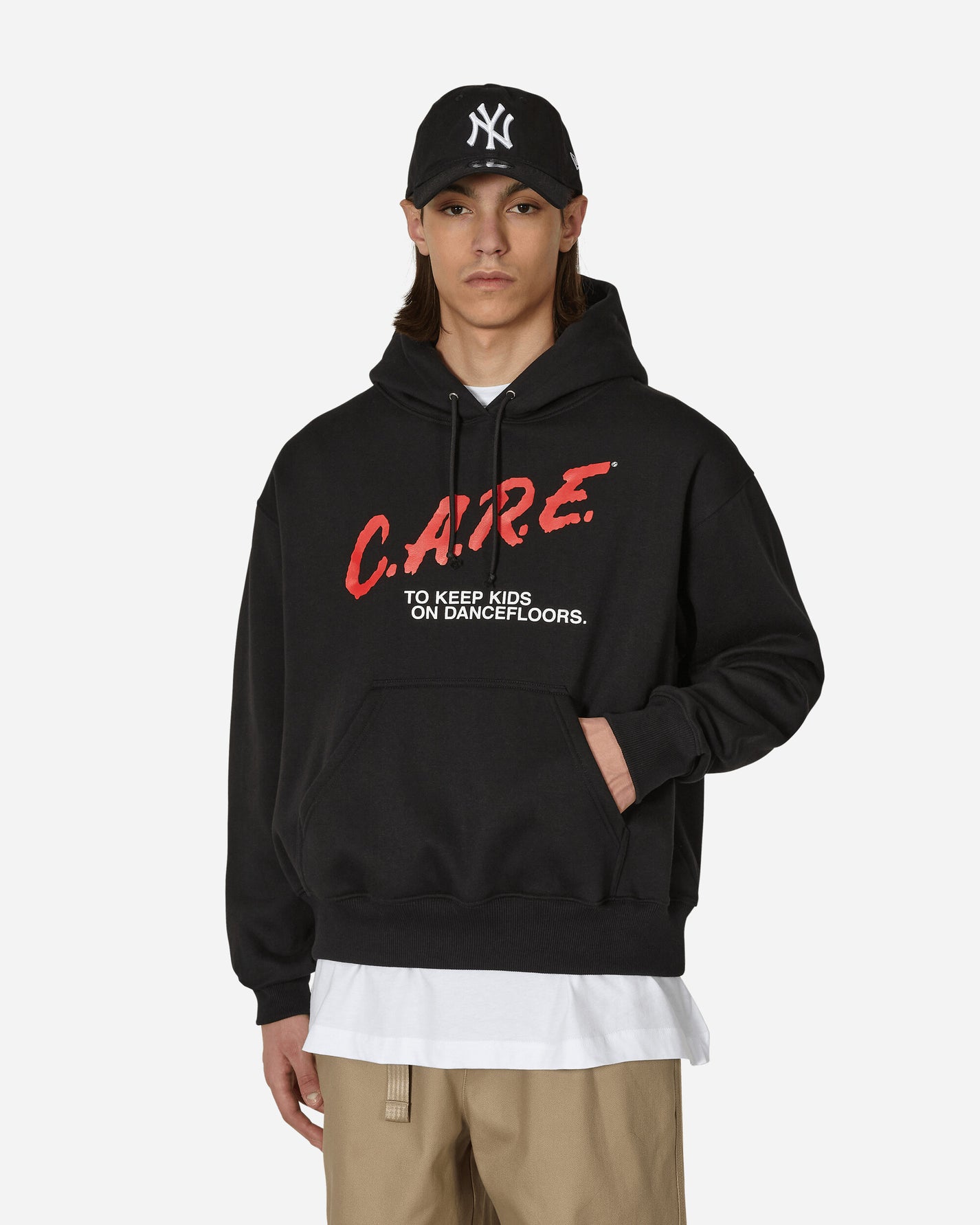 The Salvages C.A.R.E. Hoodie Black Sweatshirts Hoodies SS230632BLK BLACK