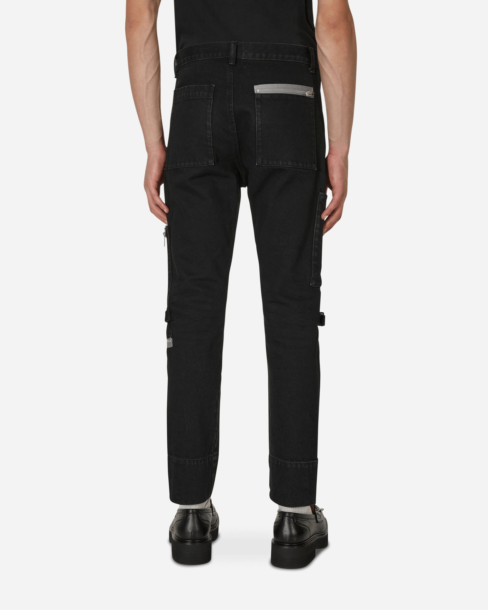 Undercover Zippered Pants Black Pants Trousers UC2B4505-2  001