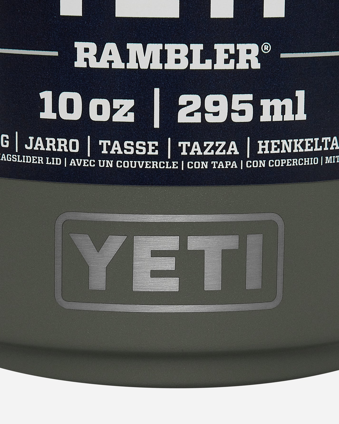 YETI Rambler Mug 10Oz Camp Green Equipment Bottles and Bowls 0314 F23G