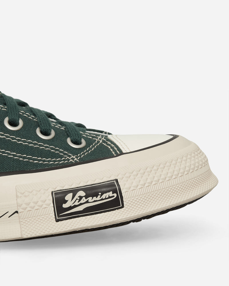 visvim Skagway Lo Canvas Sneakers Green - Slam Jam Official Store